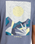 The Quiksilver Mens Abstract Nature T-Shirt in Vintage Indigo