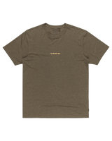 The Quiksilver Mens Abstract Nature T-Shirt in Canteen