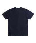 The Quiksilver Mens Nep Screen T-Shirt in Navy Blazer