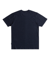 The Quiksilver Mens Nep Screen T-Shirt in Navy Blazer