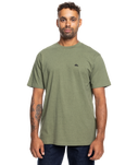 The Quiksilver Mens NEP Screen T-Shirt in Four Leaf Clover