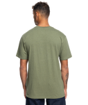 The Quiksilver Mens NEP Screen T-Shirt in Four Leaf Clover