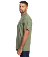 The Quiksilver Mens NEP Screen T-Shirt in Four Leaf Clover