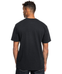 The Quiksilver Mens Nep Screen T-Shirt in Black