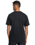 The Quiksilver Mens Nep Screen T-Shirt in Black