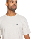 The Quiksilver Mens Nep Screen T-Shirt in Birch