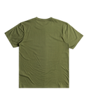 The Quiksilver Mens Circle Logo T-Shirt in Four Leaf Clover