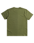 The Quiksilver Mens Circle Logo T-Shirt in Four Leaf Clover