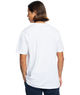 The Quiksilver Mens Circle Logo T-Shirt in White