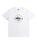 The Quiksilver Mens Circle Logo T-Shirt in White