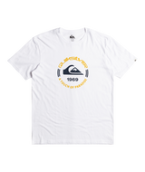 The Quiksilver Mens Circle Logo T-Shirt in White