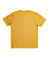 The Quiksilver Mens Circle Logo T-Shirt in Mustard