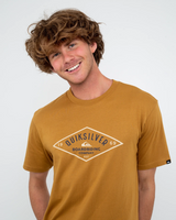 Diamond Logo T-Shirt in Bone Brown