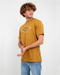 Diamond Logo T-Shirt in Bone Brown