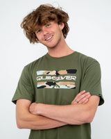 Camo Logo T-Shirt in Four Leaf Clover