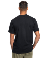 The Quiksilver Mens Camo Logo T-Shirt in Black