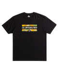 The Quiksilver Mens Camo Logo T-Shirt in Black