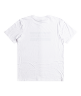 The Quiksilver Mens Camo Logo T-Shirt in White