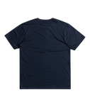 The Quiksilver Mens Gradient Mountains T-Shirt in Navy Blazer