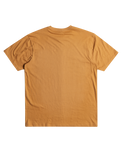 The Quiksilver Mens Gradient Mountains T-Shirt in Bone Brown