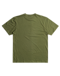 The Quiksilver Mens Gradient Mountains T-Shirt in Four Leaf Clover