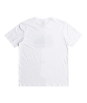 The Quiksilver Mens Gradient Mountains T-Shirt in White