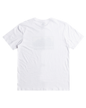 The Quiksilver Mens Gradient Mountains T-Shirt in White