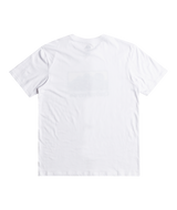 The Quiksilver Mens Gradient Mountains T-Shirt in White