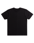 The Quiksilver Mens Simple Lettering T-Shirt in Black