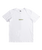 The Quiksilver Mens Simple Lettering T-Shirt in White