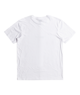 The Quiksilver Mens Simple Lettering T-Shirt in White