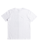 The Quiksilver Mens Outline Mountains T-Shirt in White