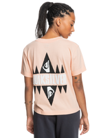 The Quiksilver Womens Collection Womens Uni Screen T-Shirt in Peach Parfait