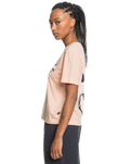 The Quiksilver Womens Collection Womens Uni Screen T-Shirt in Peach Parfait