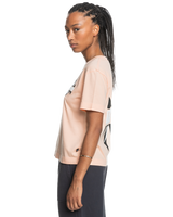 The Quiksilver Womens Collection Womens Uni Screen T-Shirt in Peach Parfait