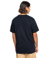 The Quiksilver Mens Range Life Front T-Shirt in Black