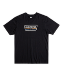 The Quiksilver Mens Range Life Front T-Shirt in Black