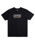 The Quiksilver Mens Range Life Front T-Shirt in Black