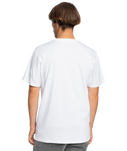 The Quiksilver Mens Range Life Front T-Shirt in White