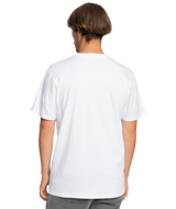 The Quiksilver Mens Range Life Front T-Shirt in White