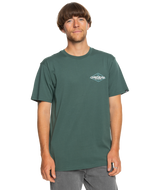 The Quiksilver Mens Omni Sign T-Shirt in Forest