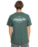 The Quiksilver Mens Omni Sign T-Shirt in Forest