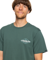 The Quiksilver Mens Omni Sign T-Shirt in Forest