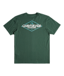 The Quiksilver Mens Omni Sign T-Shirt in Forest