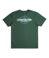 The Quiksilver Mens Omni Sign T-Shirt in Forest