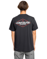 The Quiksilver Mens Omni Sign T-Shirt in Dark Navy