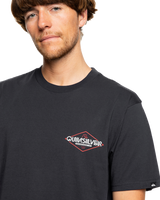 The Quiksilver Mens Omni Sign T-Shirt in Dark Navy