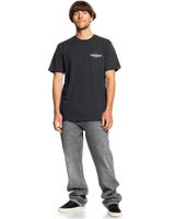 The Quiksilver Mens Omni Sign T-Shirt in Dark Navy