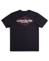 The Quiksilver Mens Omni Sign T-Shirt in Dark Navy