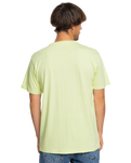 The Quiksilver Mens MW Logo T-Shirt in Shadow Lime